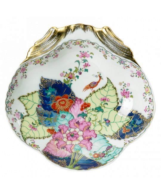 Tobacco Leaf Shell Dish - Mottahedeh - Gaines Jewelers