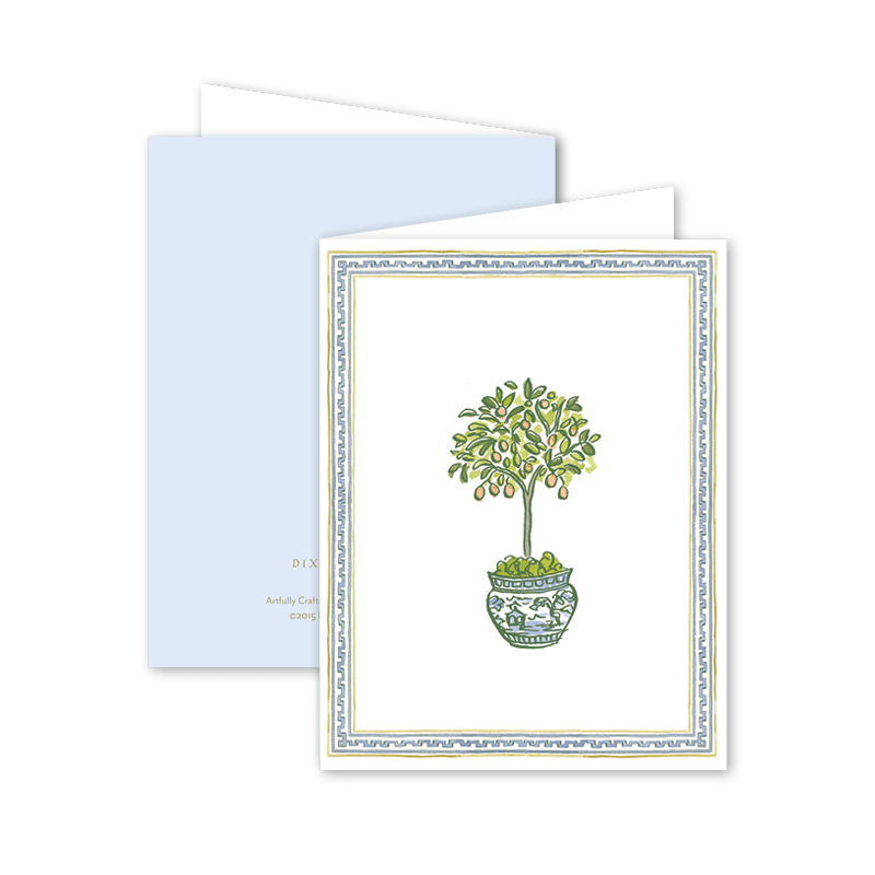 Topiary Trimmings Card - Dogwood Hill - Gaines Jewelers