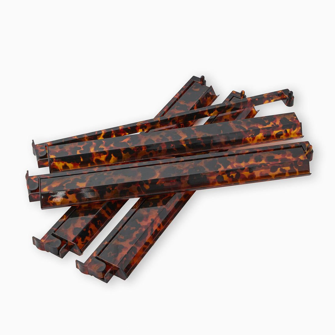 Tortoise Shell Acrylic Racks & Pushers Set - Oh My Mahjong - Gaines Jewelers