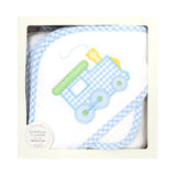 Train Hooded Towel & Washcloth Set Boxed - Gaines Jewelers