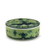Trinket Box Malachite Oriente Italiano - Ginori - Gaines Jewelers