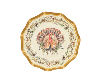 Turkey & Gourds Appetizer/Dessert Bowls - 8pk - Sophistiplate - Gaines Jewelers