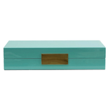 Turquoise Jewelry Box with Gold - Addison Ross - Gaines Jewelers