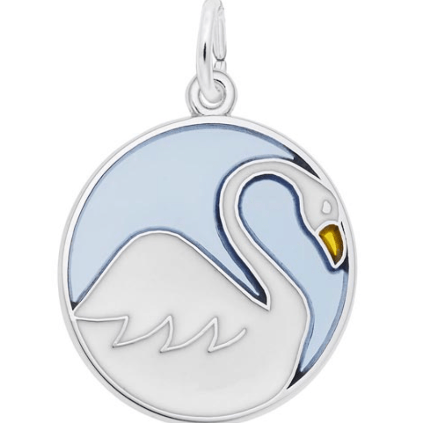 Twelve Days of Christmas Day 7 Sterling Sliver - Rembrandt Charms - Gaines Jewelers