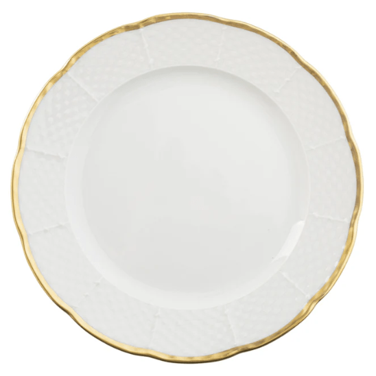 Ultra White Sea Island Dinner Plate - Pickard - Gaines Jewelers