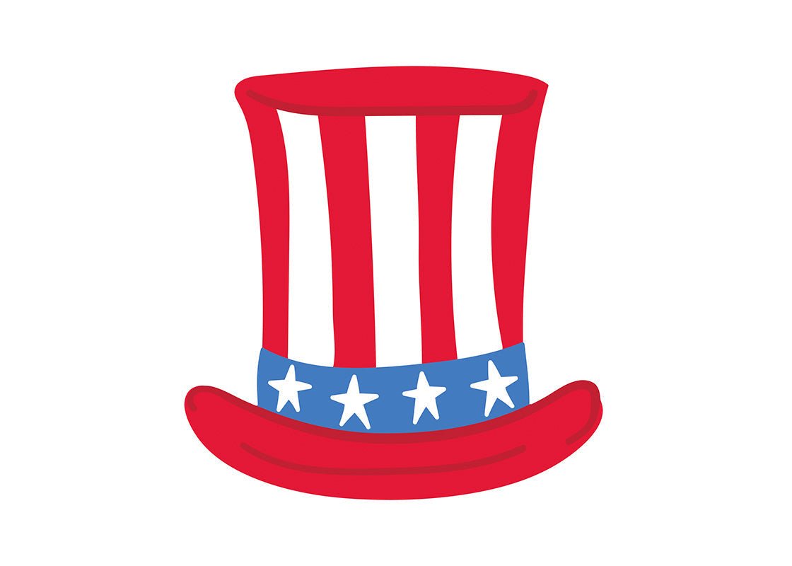 Uncle Sam Hat Big Attachment - Coton Colors - Gaines Jewelers