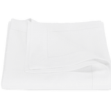 Valentina Hemstitch Tablecloth- White - Matouk - Gaines Jewelers