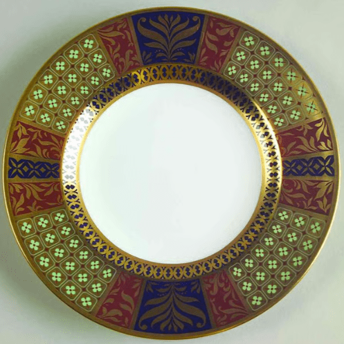 * Veronese Accent Bread & Butter - Royal Crown Derby - Gaines Jewelers