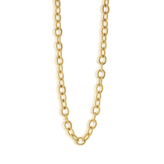 Victoria Small Chain Necklace, 32" - Gold - Capucine De Wulf - Gaines Jewelers