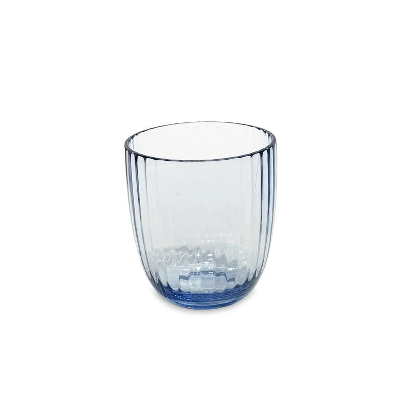 VIDA Acrylic Double Old Fashioned Set of 4 Blue - Beatriz Ball - Gaines Jewelers