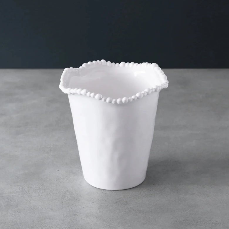 VIDA Alegria Kitchen Utensil Holder White - Beatriz Ball - Gaines Jewelers