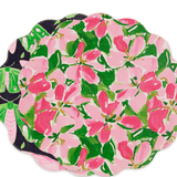 Vida Butterflies & Flowers Round Placemats Set of 4 - Reversible - Beatriz Ball - Gaines Jewelers
