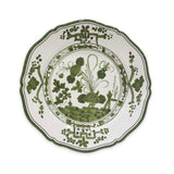 VIDA Faenza 11" Dinner Plate Set of 4 White and Green - Beatriz Ball - Gaines Jewelers