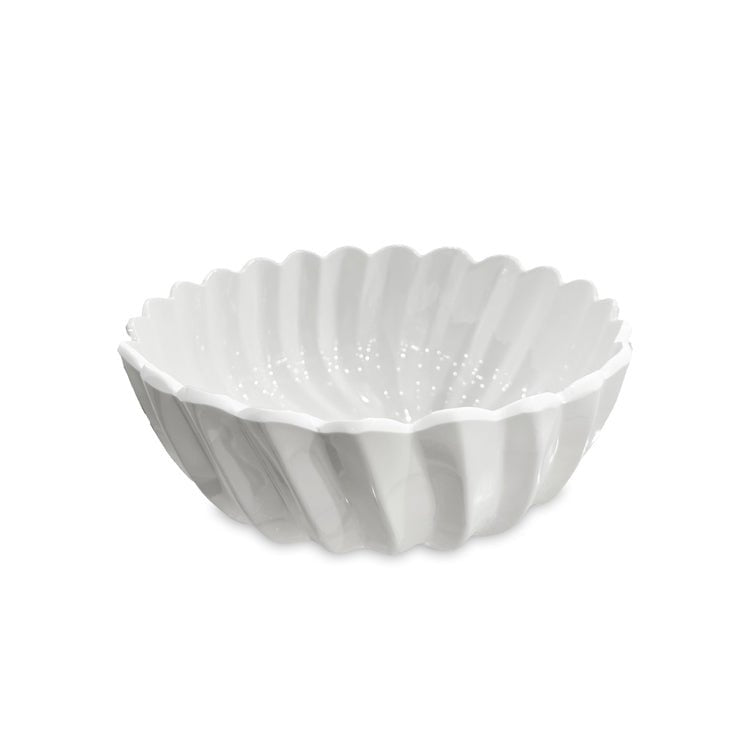 Vida Vienna Medium Bowl - White - Beatriz Ball - Gaines Jewelers