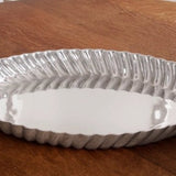 Vintage Swirl Oval Tray with Handles - Beatriz Ball - Gaines Jewelers