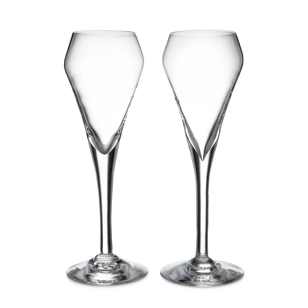 Vintner Flute, Set of 2-Simon Pearce - Gaines Jewelers