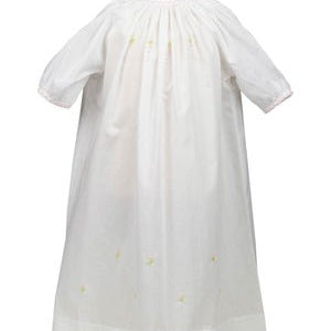 Waverly Gown- White with Flowers - Gaines Jewelers