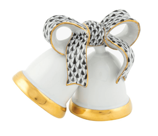 Wedding Bells - Black - Herend - Gaines Jewelers