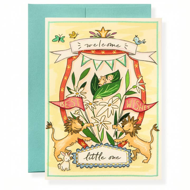 Welcome Greeting Card - Karen Adams Designs - Gaines Jewelers