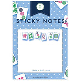 WH Hostess Social Stationery - In Stock Mahjong Single Sticky Notes - Gaines Jewelers