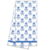 WH Hostess Social Stationery - In Stock WH Cotton Tea Towel | Tulip Block Print - Gaines Jewelers