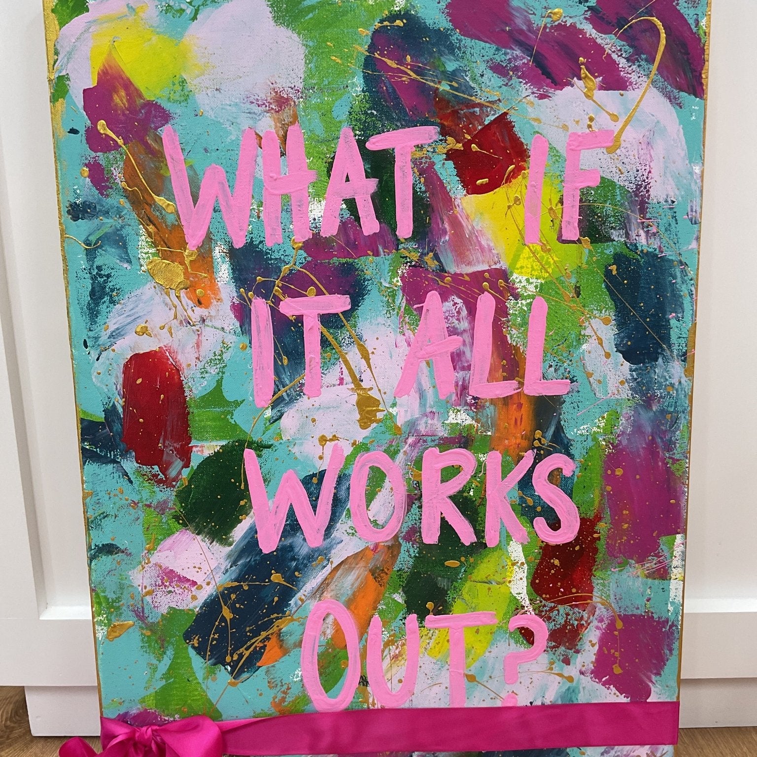 What If It All Works Out? 18x24 - CYTA Art - Gaines Jewelers