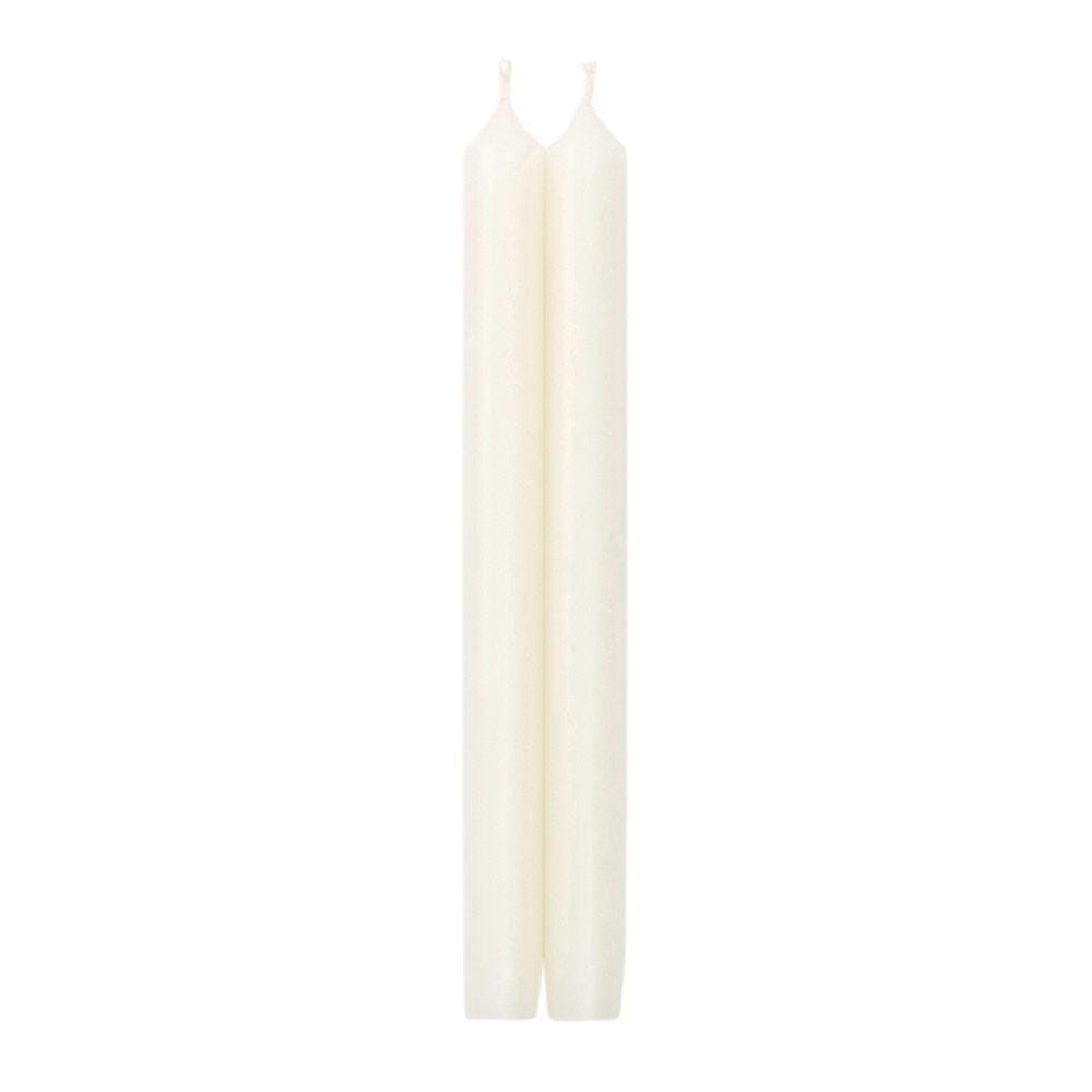 White 10" Crown Candles - Caspari - Gaines Jewelers