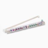 White Acrylic Rack and Pusher Set - Oh My Mahjong - Gaines Jewelers