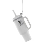 White Beverage Tumbler Ornament - Cody Foster & Co - Gaines Jewelers