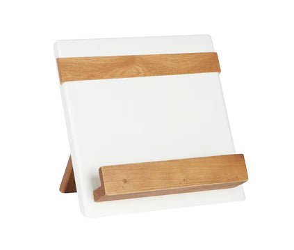 White Mod iPad / Cookbook Holder - Etu Home - Gaines Jewelers