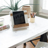 White Mod iPad / Cookbook Holder - Etu Home - Gaines Jewelers