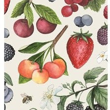 Wild Berry Guest Napkin - Gaines Jewelers