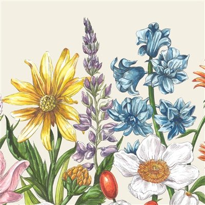 Wildflower Cocktail Napkin - Pack of 20 - Hester & Cook - Gaines Jewelers