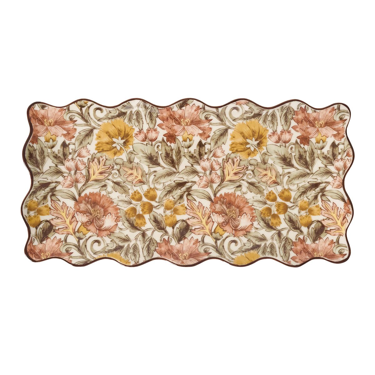 Willa 14" Hostess Tray - Amber - Juliska - Gaines Jewelers