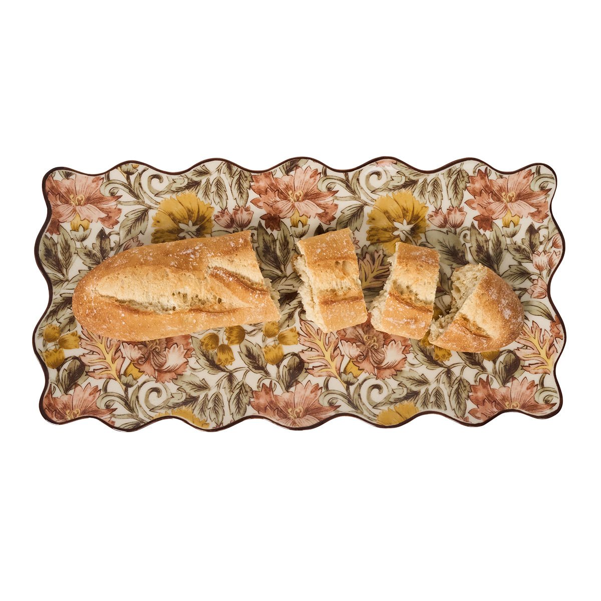 Willa 14" Hostess Tray - Amber - Juliska - Gaines Jewelers