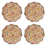 Willa Cocktail Plate Set/4 - Amber - Juliska - Gaines Jewelers