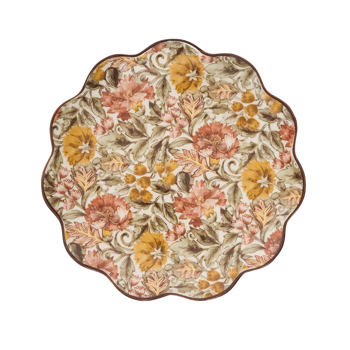 Willa Dessert/Salad Plate - Amber - Juliska - Gaines Jewelers