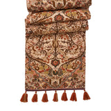 Willa Embroidered 18" x 90" Table Runner - Amber - Juliska - Gaines Jewelers