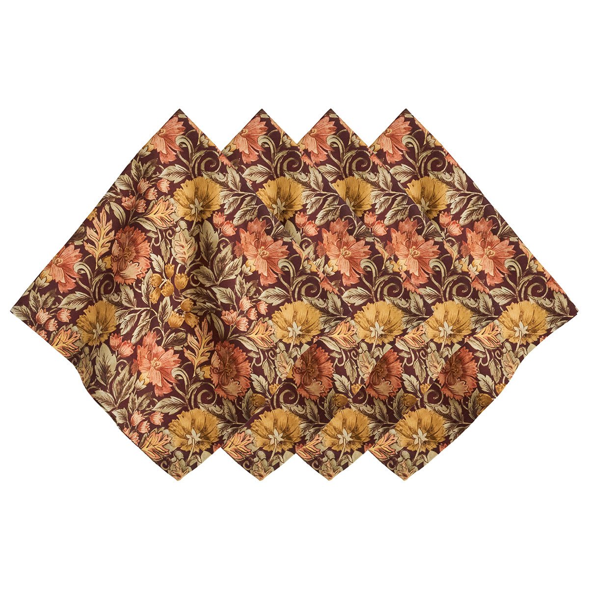 Willa Napkin Set/4 - Amber - Juliska - Gaines Jewelers