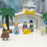 Wooden Nativity - Rosalina - Gaines Jewelers