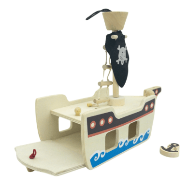 Wooden Pirate Ship - Rosalina - Gaines Jewelers