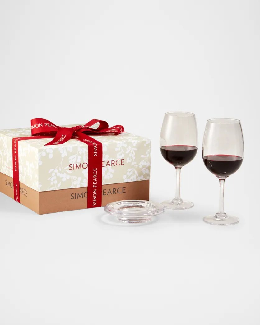 Woodstock Red Wine Gift Set - Simon Pearce - Gaines Jewelers