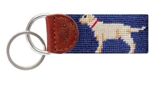 Yellow Lab Key Fob (Classic Navy) Regular price Smathers and Branson - Gaines Jewelers