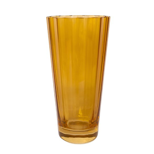 Yellow Sunday High Ball - Estelle Colored Glass - Gaines Jewelers