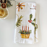 Yuletide Tea Towel - emily lex studio - Gaines Jewelers