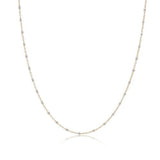 15" Simplicity Chain-Pearl Choker - Gaines Jewelers