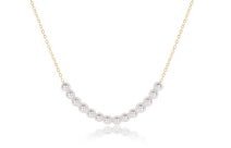 16" Necklace Gold-Classic Pearl Beaded Bliss-4mm - Gaines Jewelers