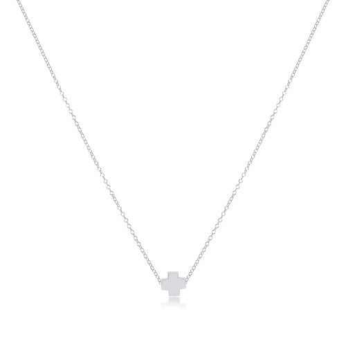 16" Necklace Sterling - Signature Cross Sterling - Gaines Jewelers