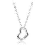 16" Sterling Love Charm Necklace - Gaines Jewelers