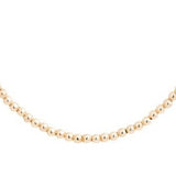 17" Choker Classic Gold Bead - Gaines Jewelers